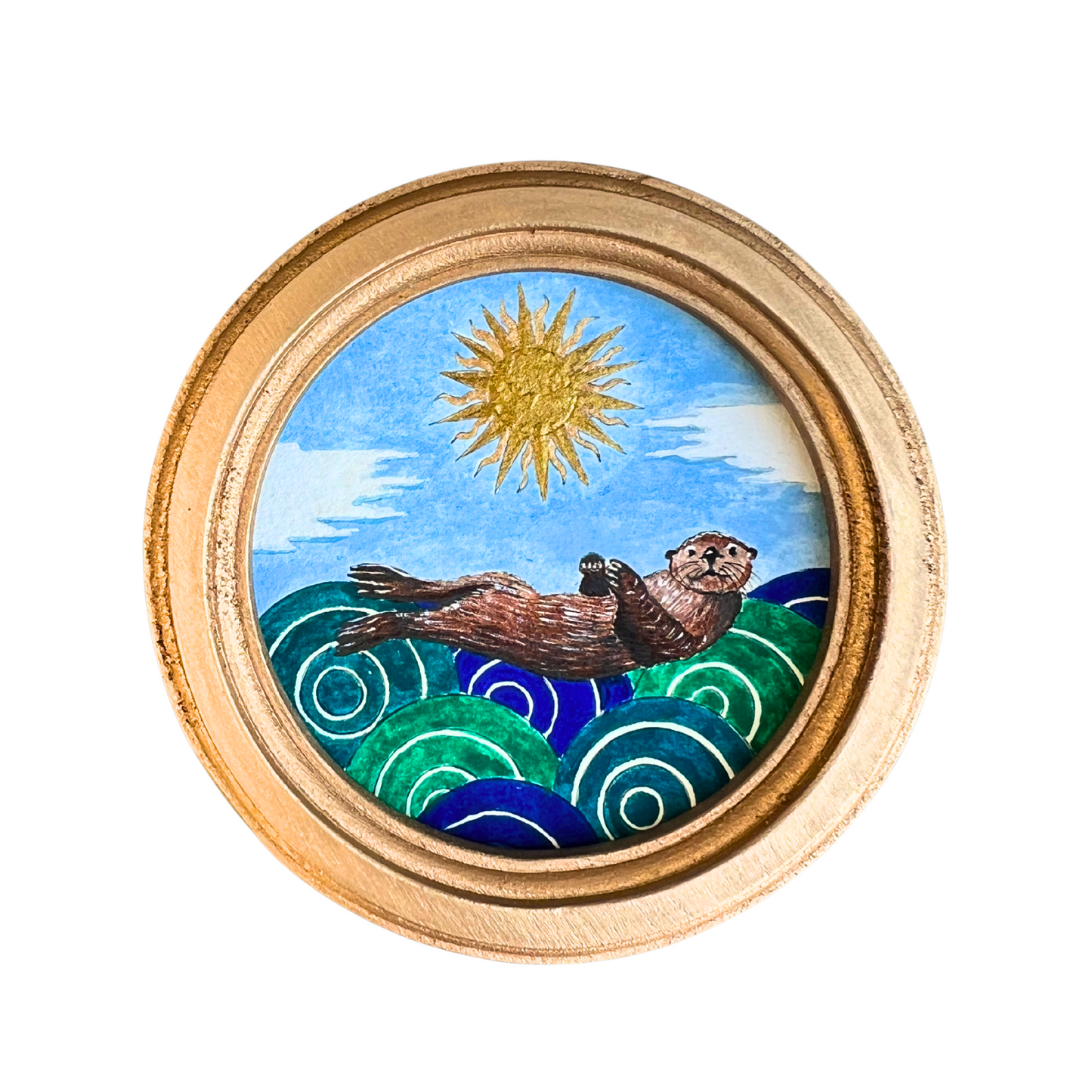 SUNBATHING OTTER - Medieval Miniatures