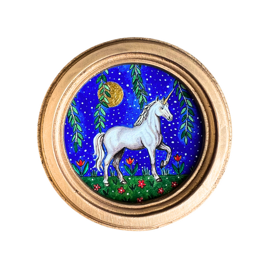 UNICORN PRANCE - Medieval Miniatures